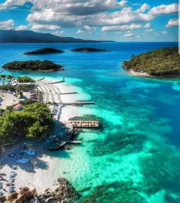 Vila Hergi Sarande Bagian luar foto