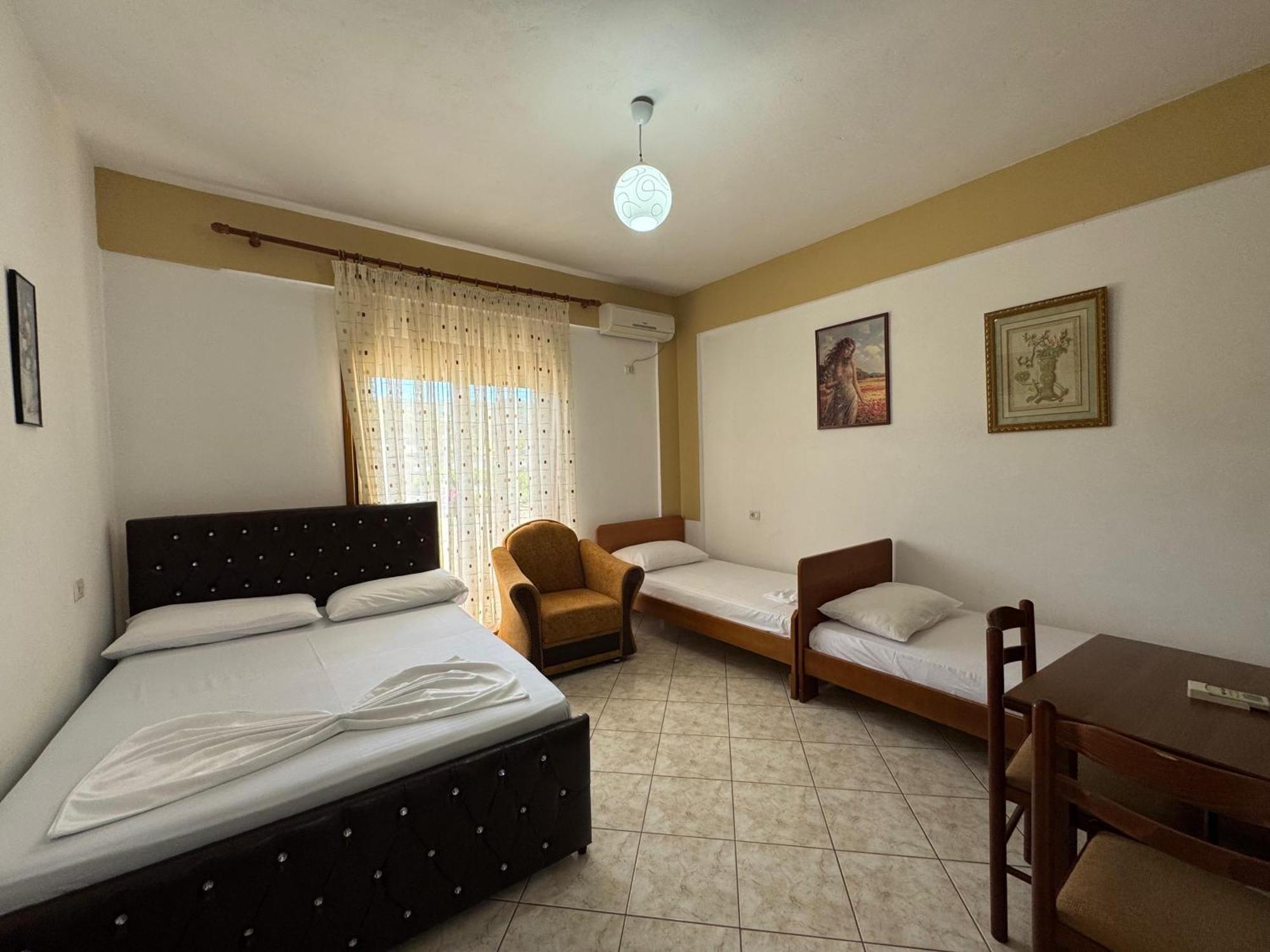 Vila Hergi Sarande Bagian luar foto